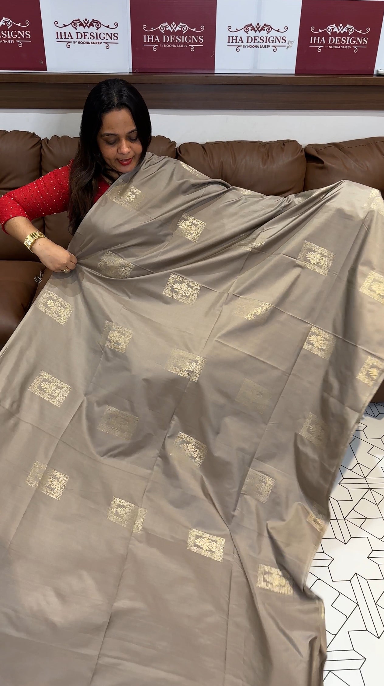 SEMI SOFT SILK SAREE - IHA 19272