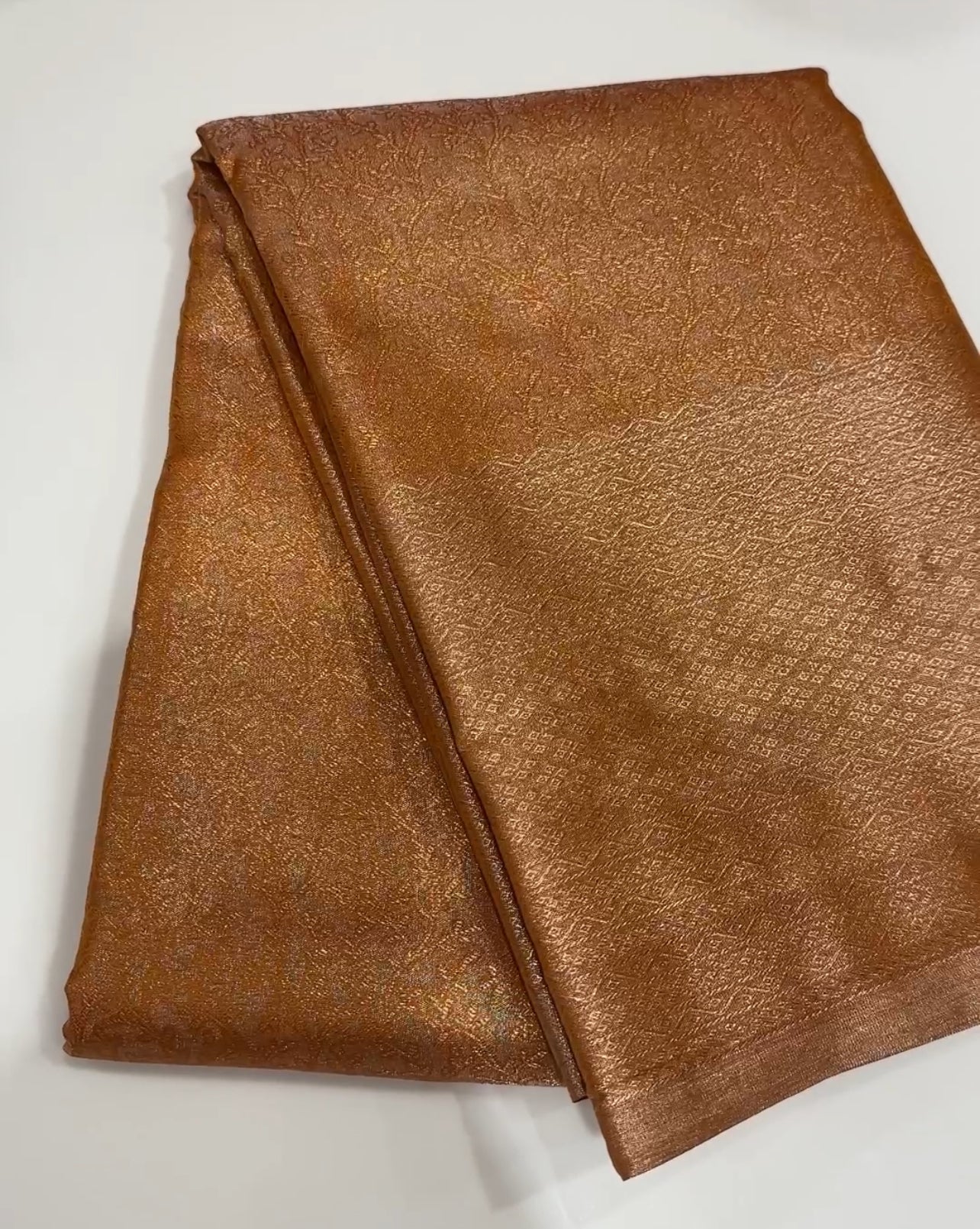 TISSUE KANCHIPURAM SILK SAREE - IHA 19303