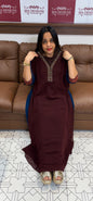 IHA'S IN-HOUSE GEORGETTE ALINE FROCKS - IHA 18782