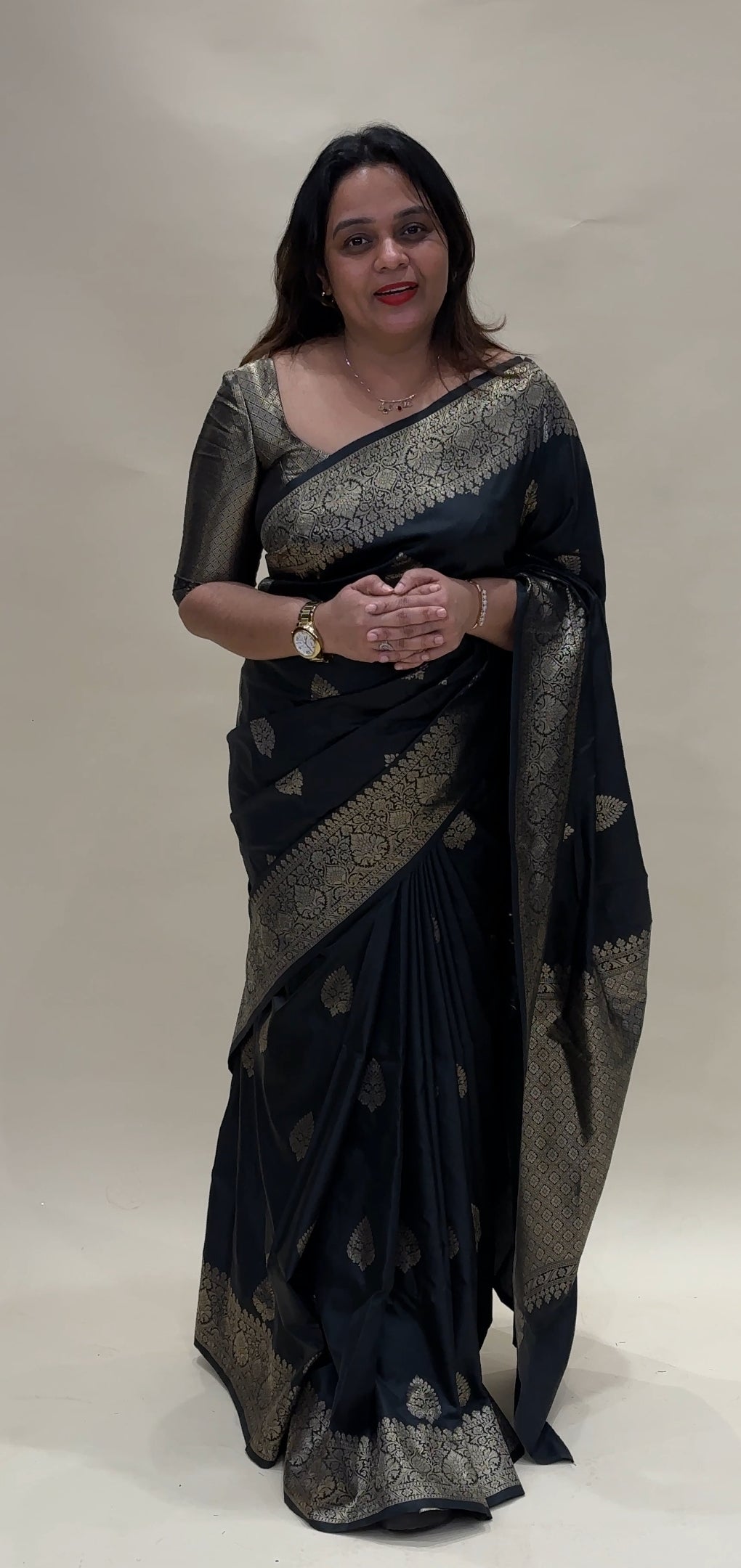 SEMI KATAN SAREES - IHA 18606