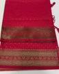 SEMI BANARASI SAREE - IHA 16998