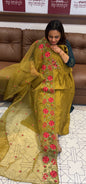 MODAL CHANDERI UNSTITCHED SALWAR SUITS - IHA 18975