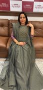 IHA'S IN-HOUSE CRUSHED TISSUE UNSTITCHED SALWAR SUITS - IHA 19043