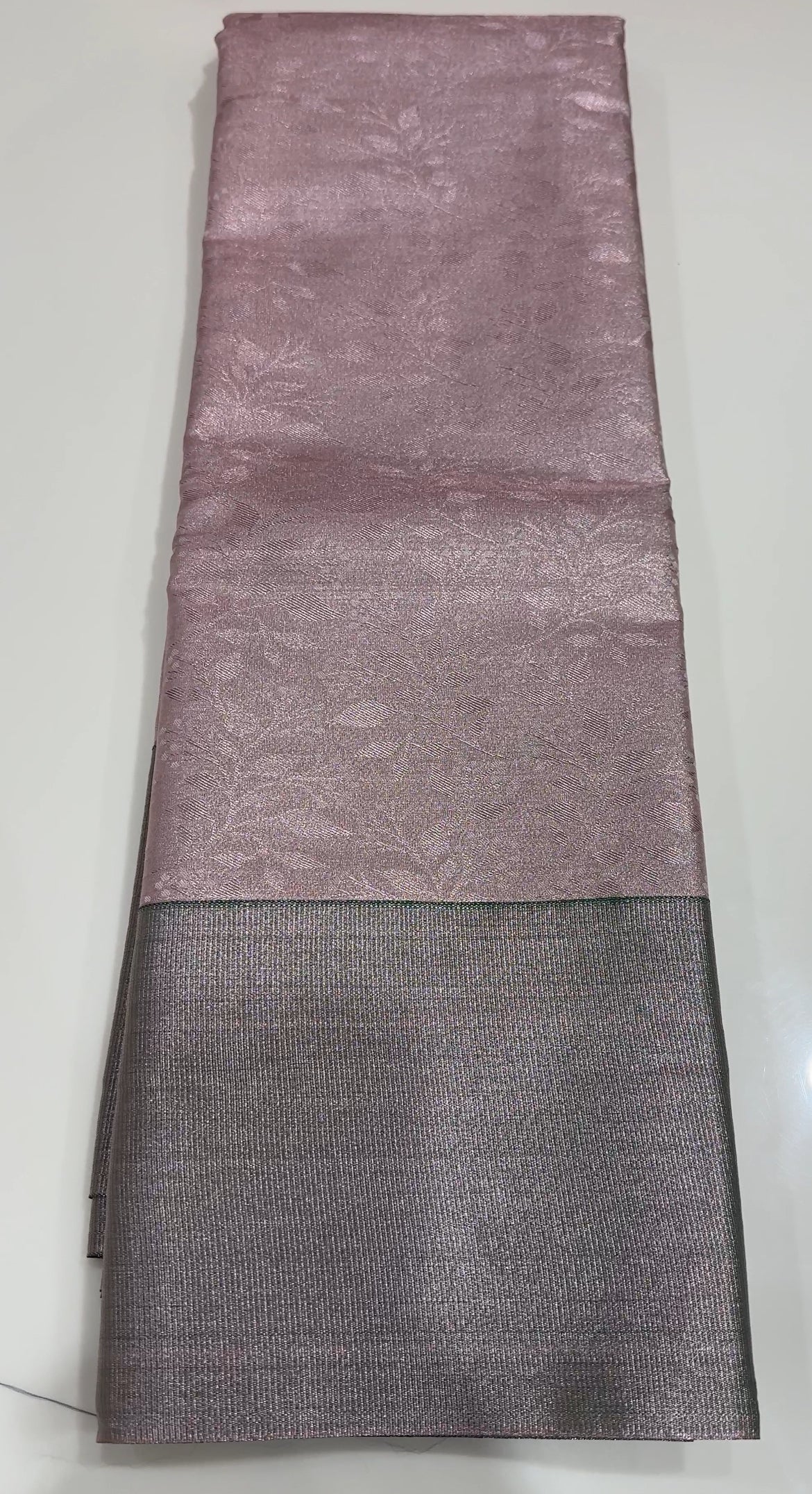 TISSUE KANCHIPURAM SILK SAREE - IHA 19310