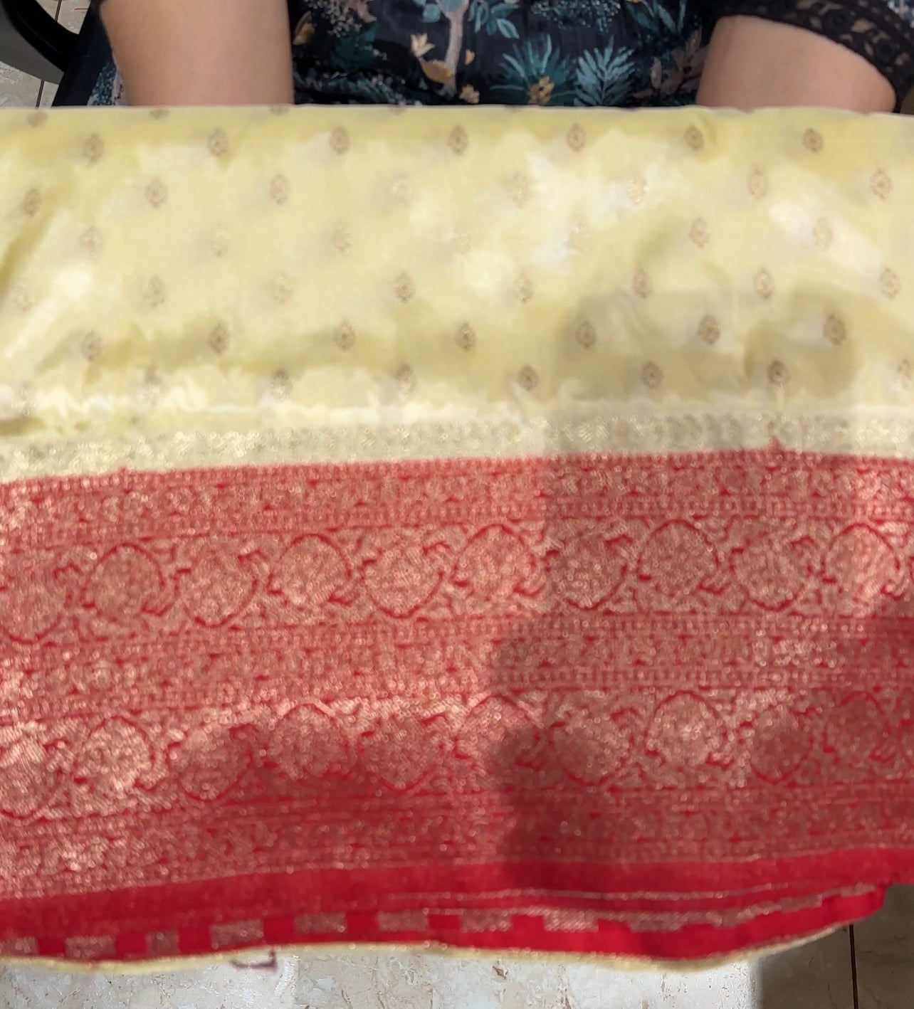 SEMI BANARASI SAREES SAREES - IHA 19669