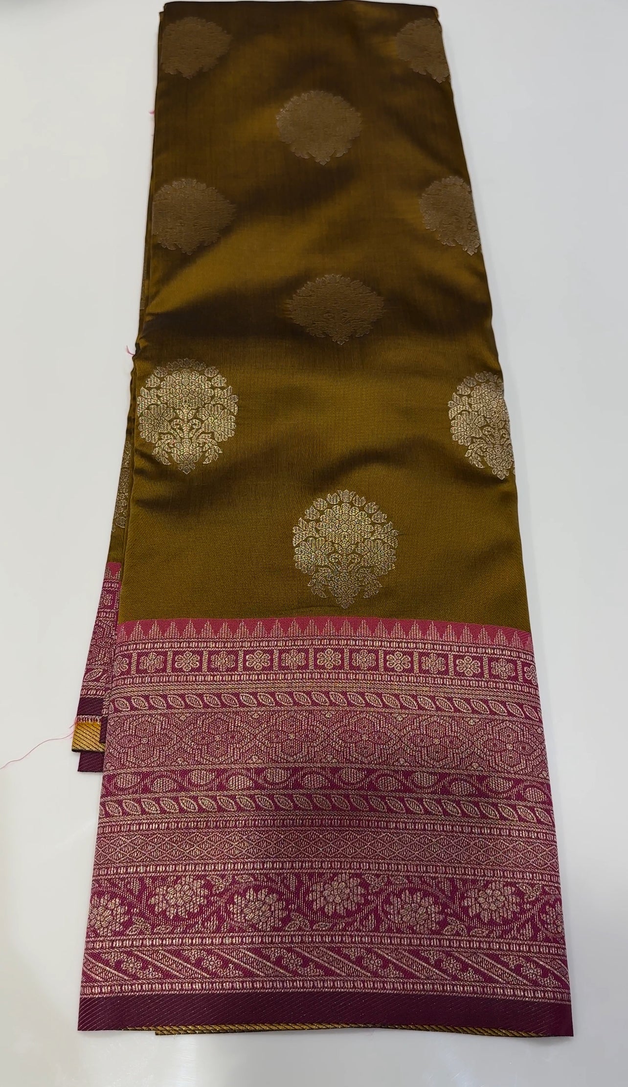 SEMI SOFT SILK SAREE - IHA 16908