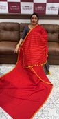 HANDLOOM COTTON SAREE - IHA 15366