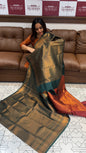 TISSUE SEMI SILK SAREE - IHA 15972