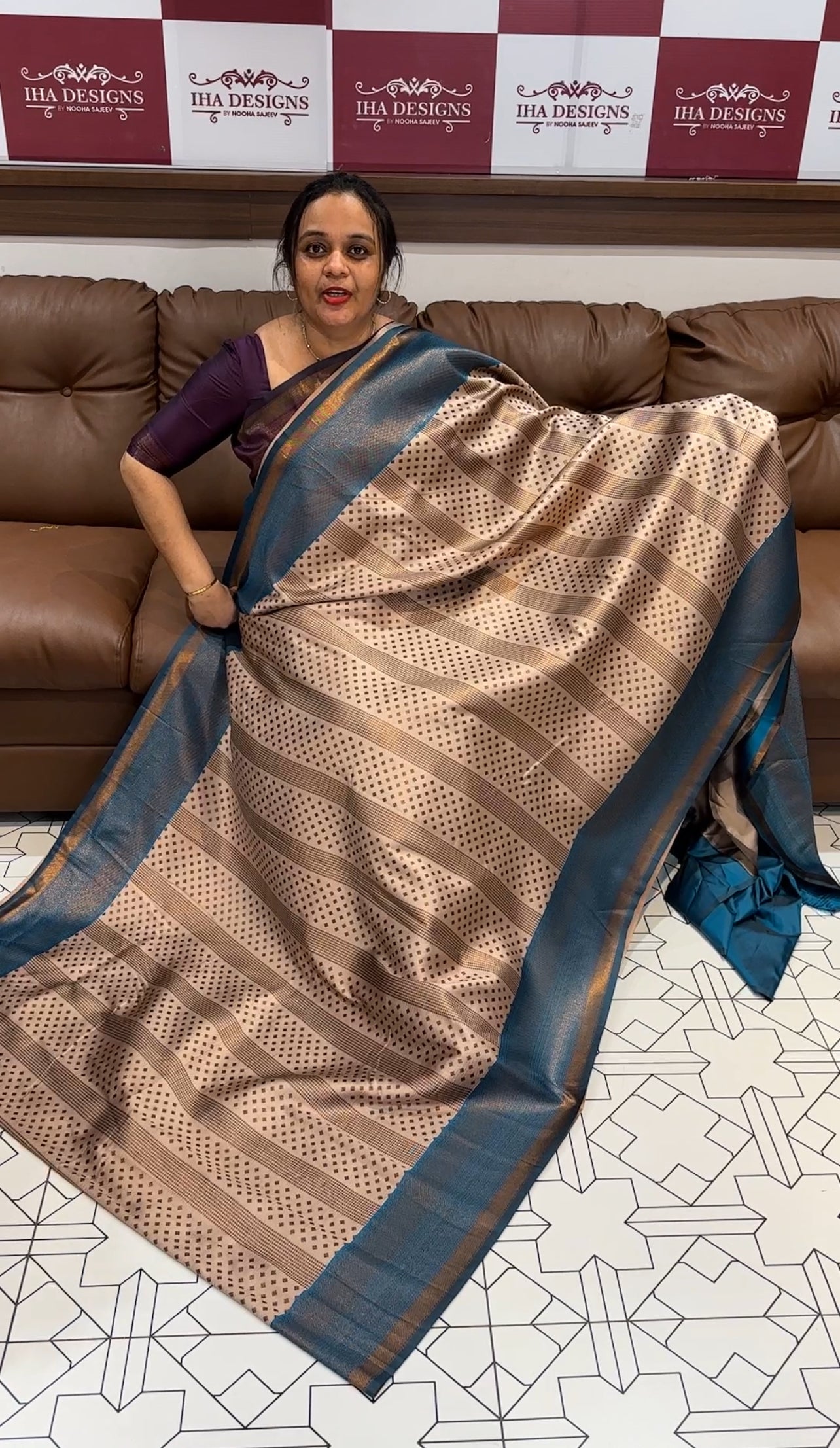 BUDGET BUY SEMI SILK SAREES - IHA 15073