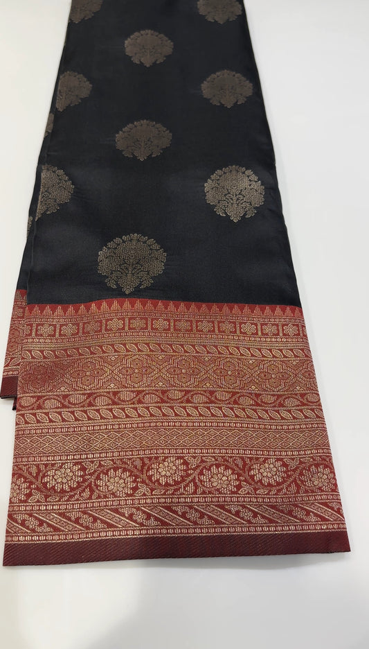 SEMI SOFT SILK SAREE - IHA 16908