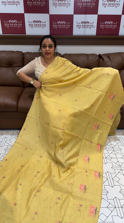 BUDGET BUY CHANDERI SAREE - IHA 16041