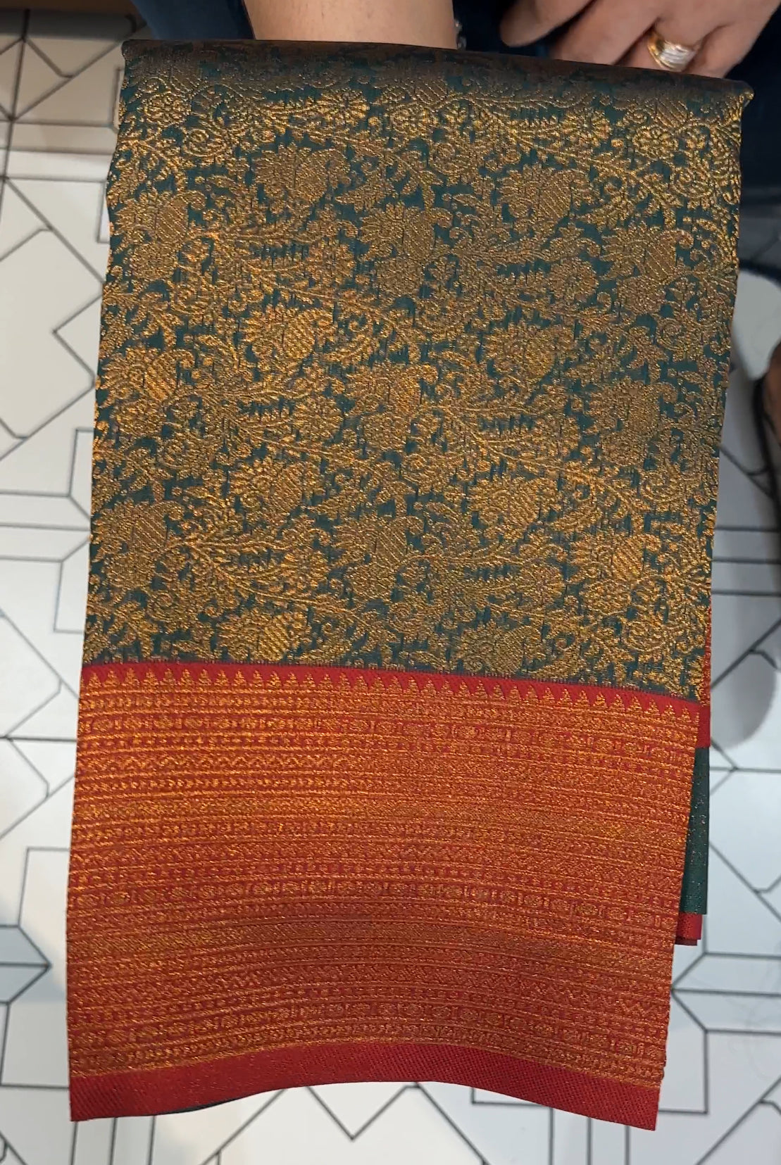 SEMI SILK SAREE - IHA 19548