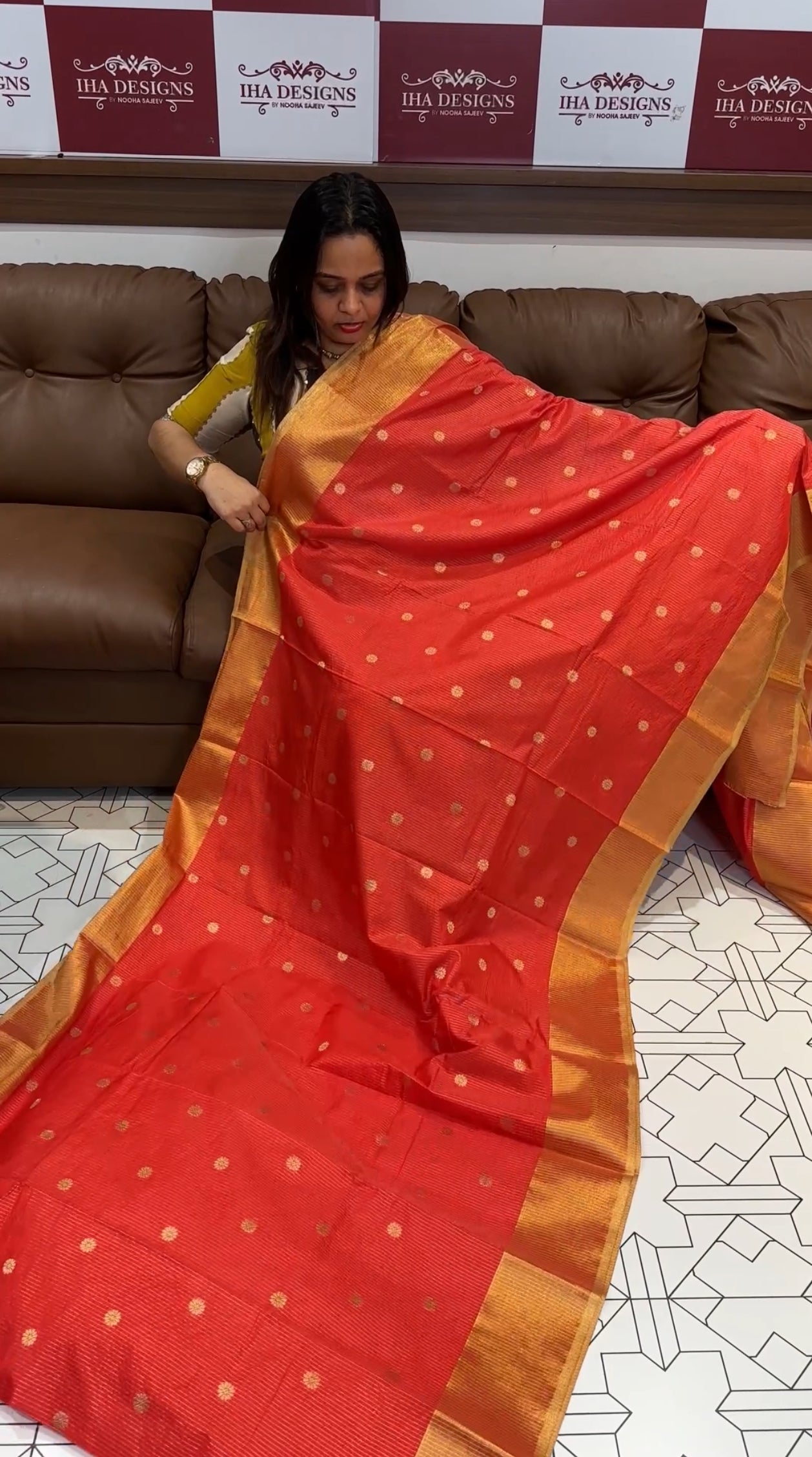 BUDGET BUY SEMI SOFT SILK SAREE - IHA 16937