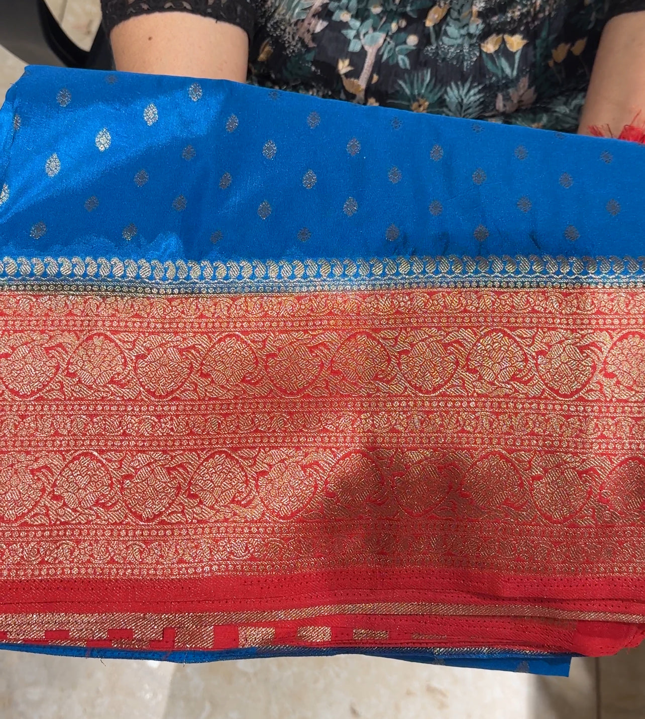 SEMI BANARASI SAREES SAREES - IHA 19669