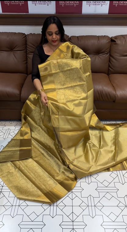 FORWARD TISSUE SILK SAREES - IHA 18422