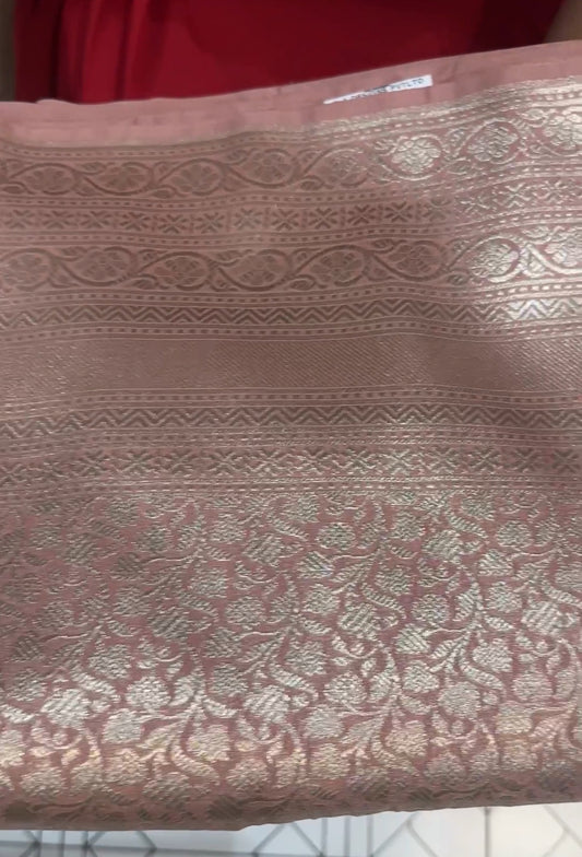 KATAN BANARASI SAREES - IHA 18686