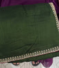 SEMI RAW SILK SAREES - IHA 17419