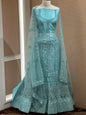 SEMI STITCHED LEHENGAS  - IHA 18125