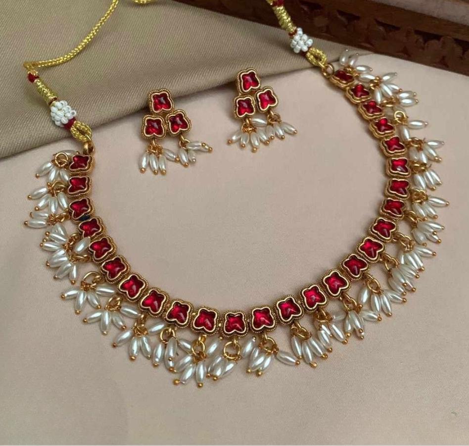 DESIGNER NECKLACE SET - IHA 14507