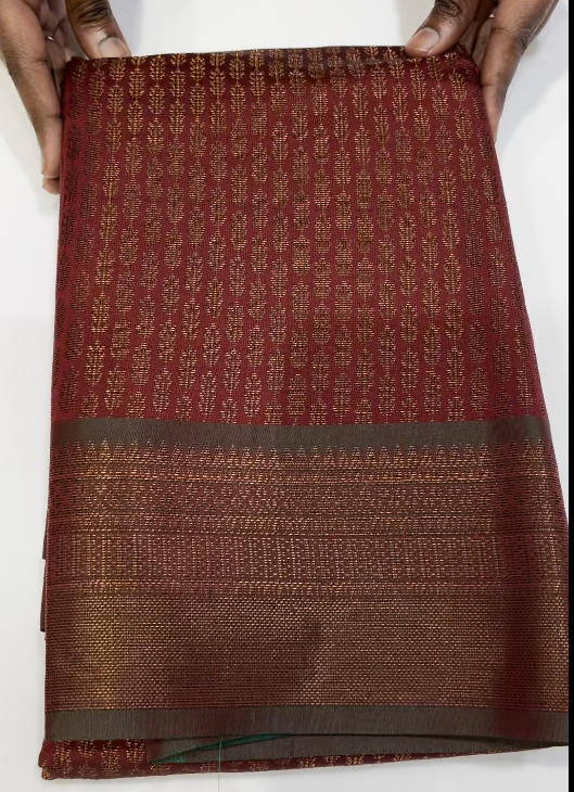 SEMI SILK SAREE - IHA 16671