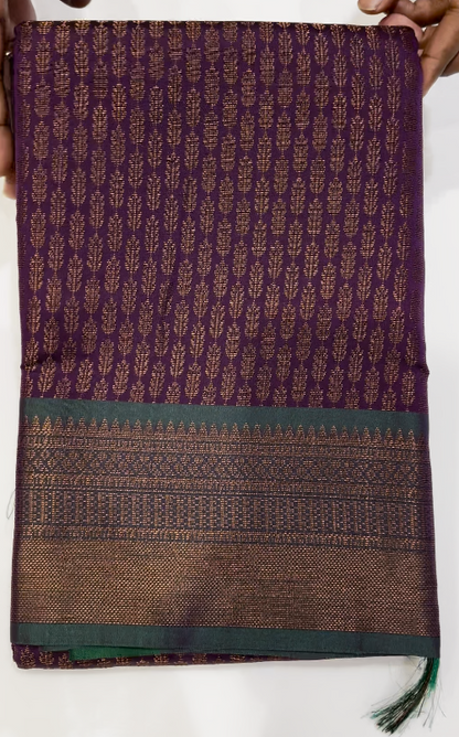 SEMI SILK SAREE - IHA 16671