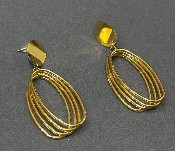 DESIGNER FANCY EARRINGS  - IHA 19118