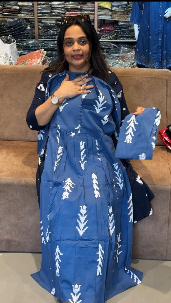 COTTON PRINTED TOP AND BOTTOM - IHA 29806