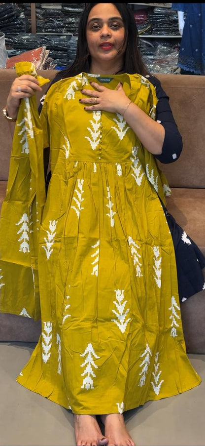 COTTON PRINTED TOP AND BOTTOM - IHA 29806