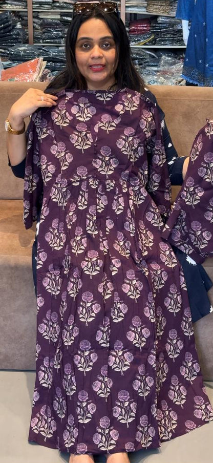 COTTON PRINTED TOP AND BOTTOM - IHA 29806