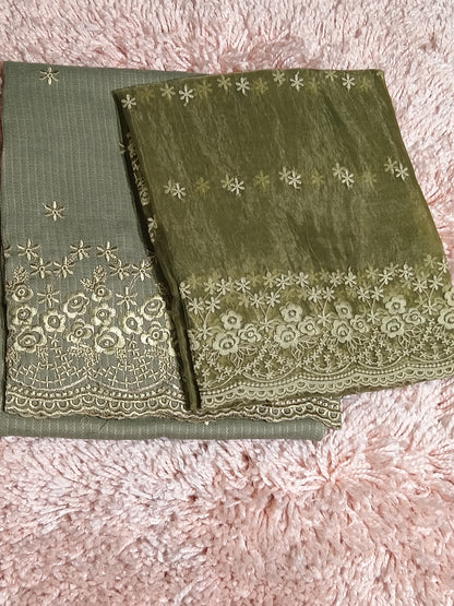 OFFER SALES UNSTITCHED SALWAR SUITS -  IHA 34855