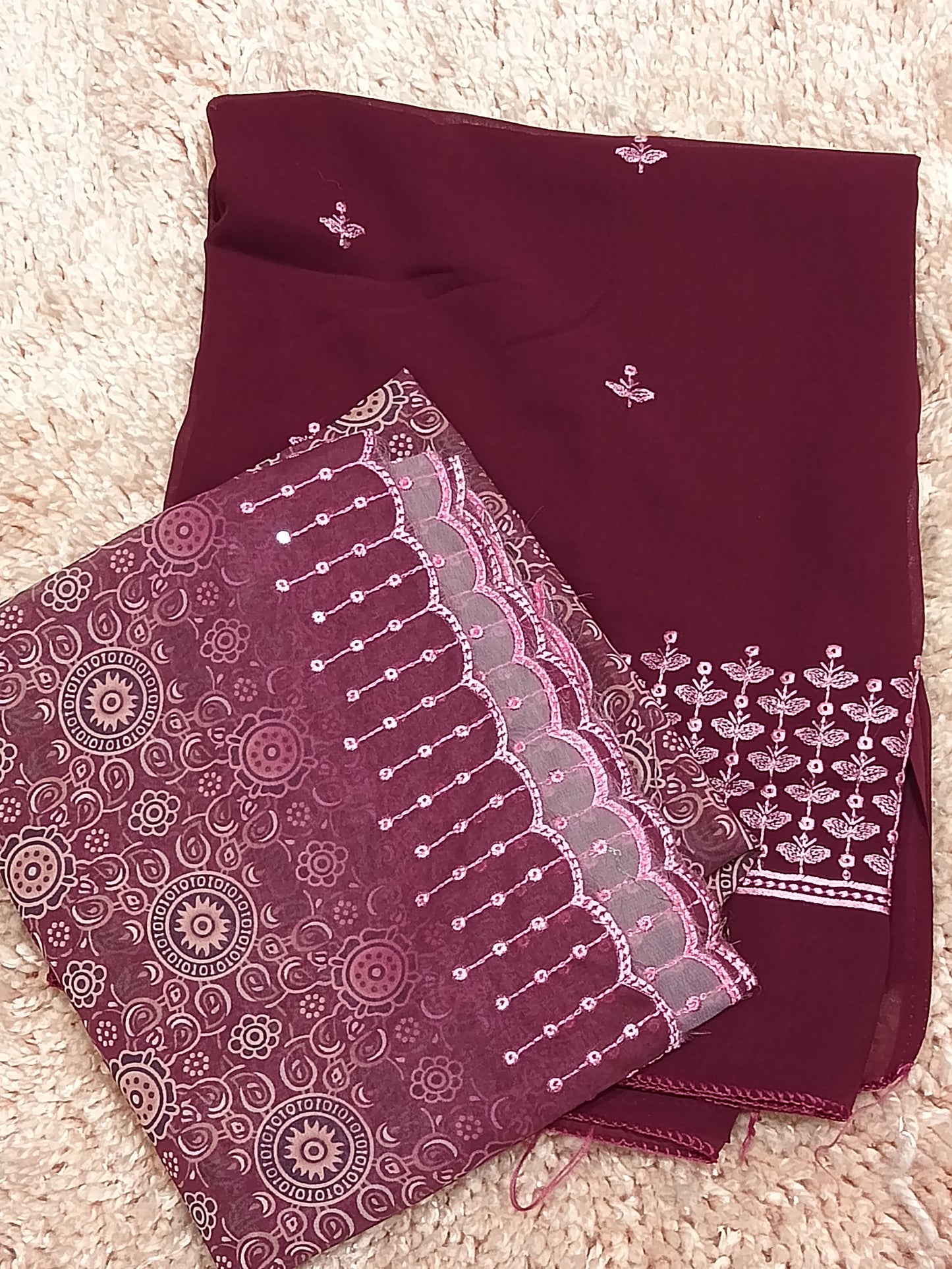 OFFER SALES UNSTITCHED SALWAR SUITS -  IHA 34585