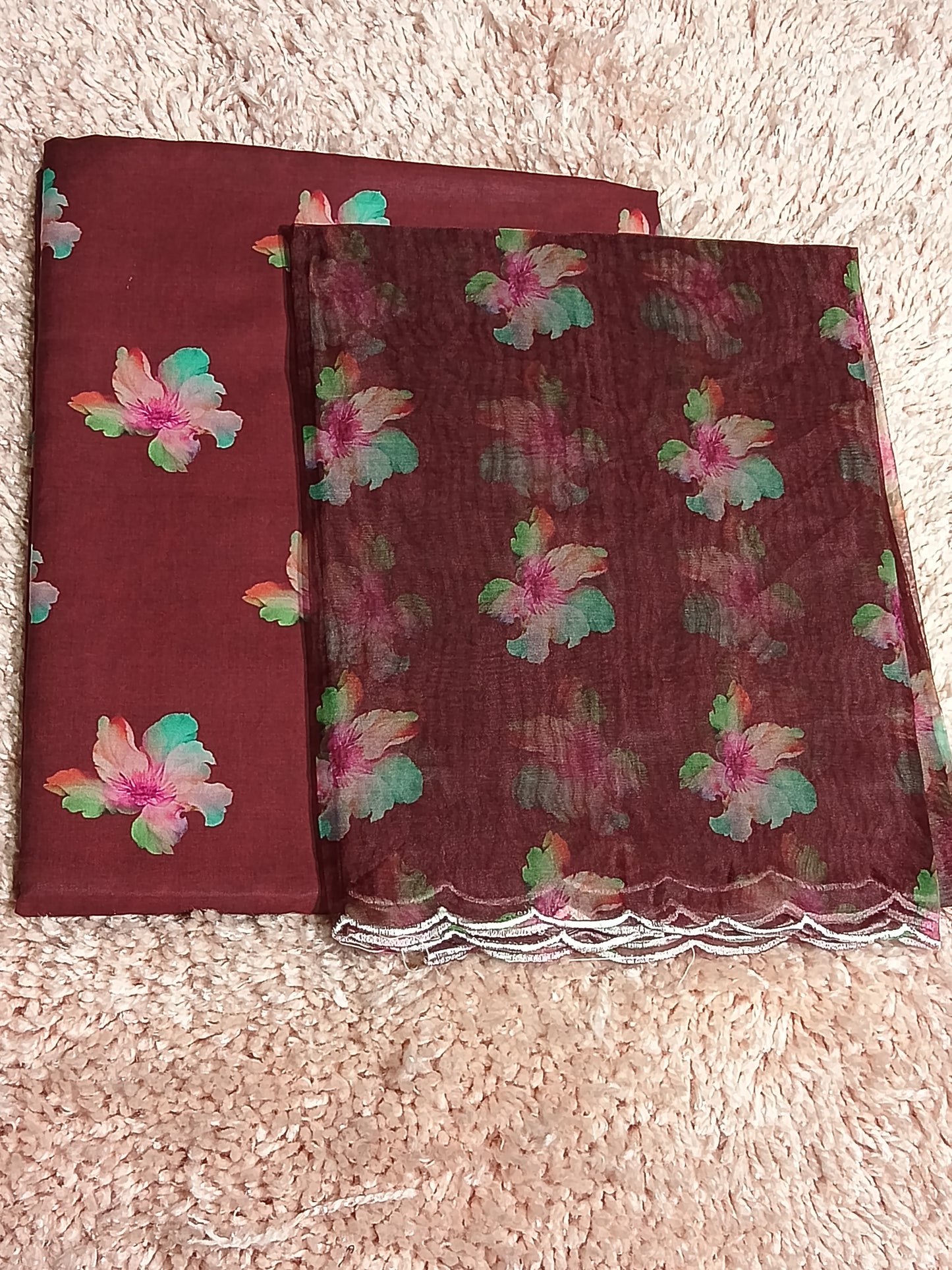 OFFER SALES UNSTITCHED SALWAR SUITS -  IHA 34855