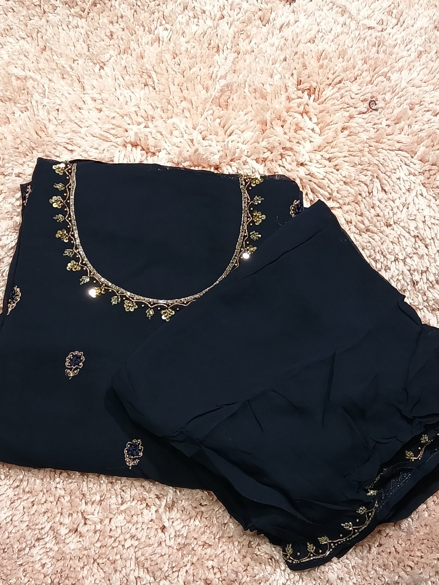 OFFER SALES UNSTITCHED SALWAR SUITS -  IHA 34509