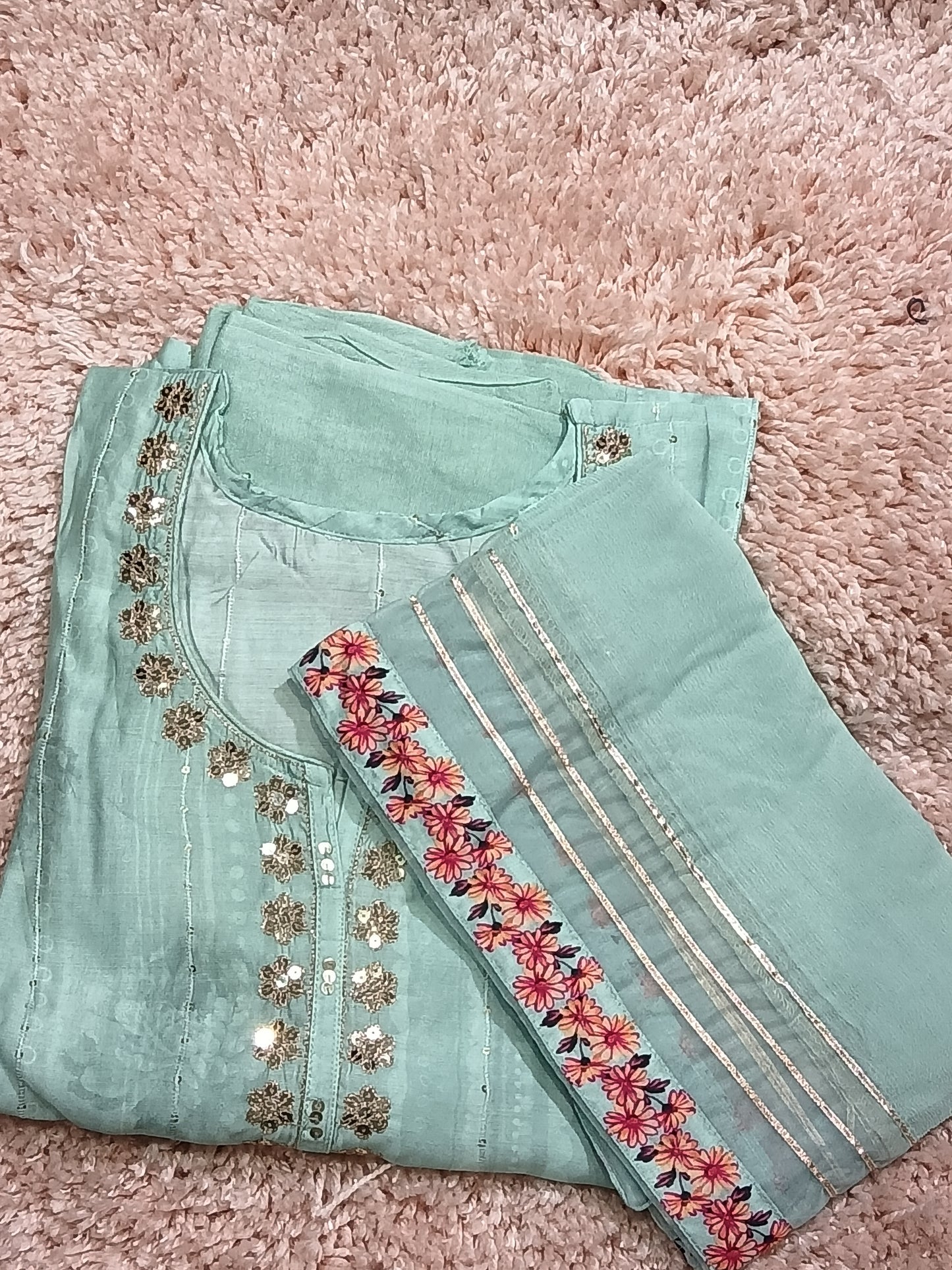 OFFER SALES UNSTITCHED SALWAR SUITS -  IHA 34509