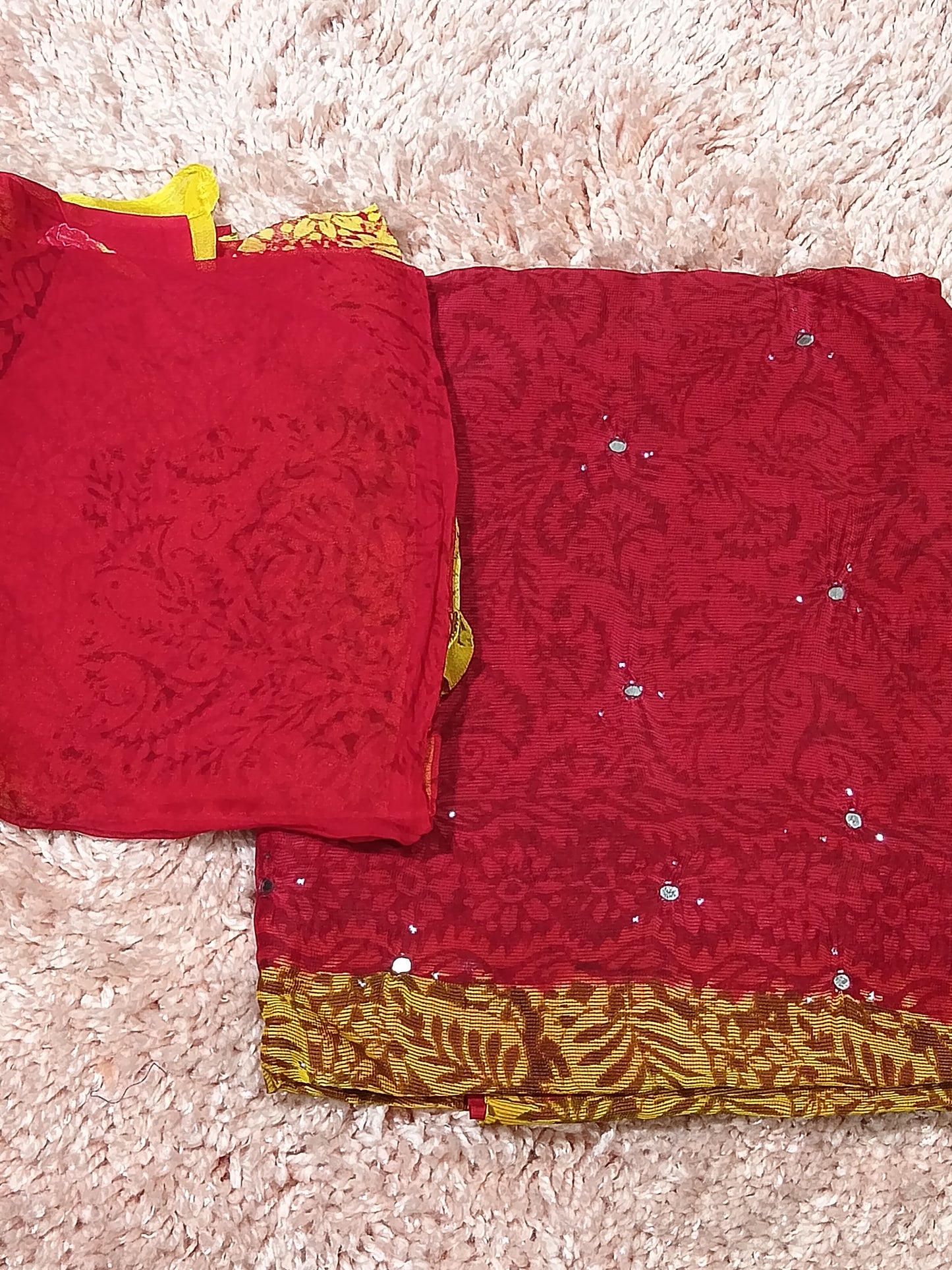 OFFER SALES UNSTITCHED SALWAR SUITS -  IHA 34638