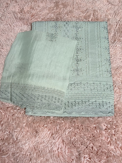 OFFER SALES UNSTITCHED SALWAR SUITS -  IHA 34952