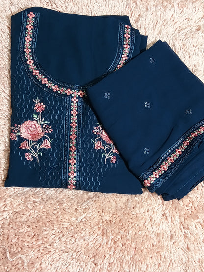 OFFER SALES UNSTITCHED SALWAR SUITS -  IHA 34855