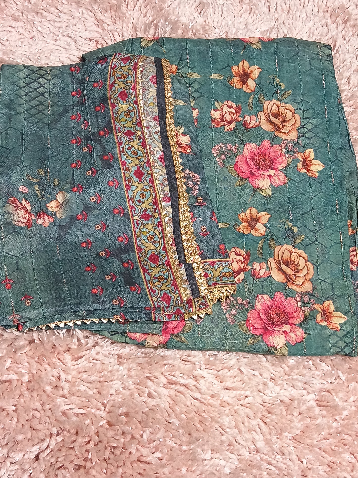 OFFER SALES UNSTITCHED SALWAR SUITS -  IHA 34827