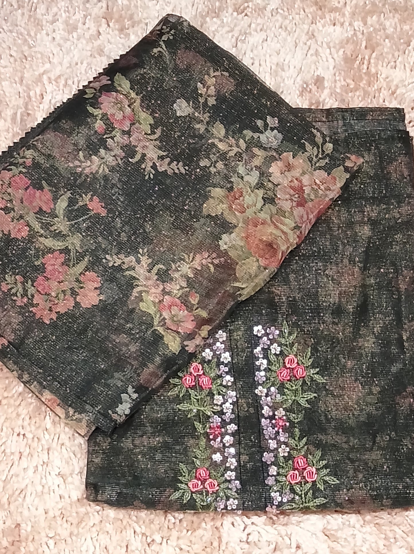 OFFER SALES UNSTITCHED SALWAR SUITS -  IHA 34633