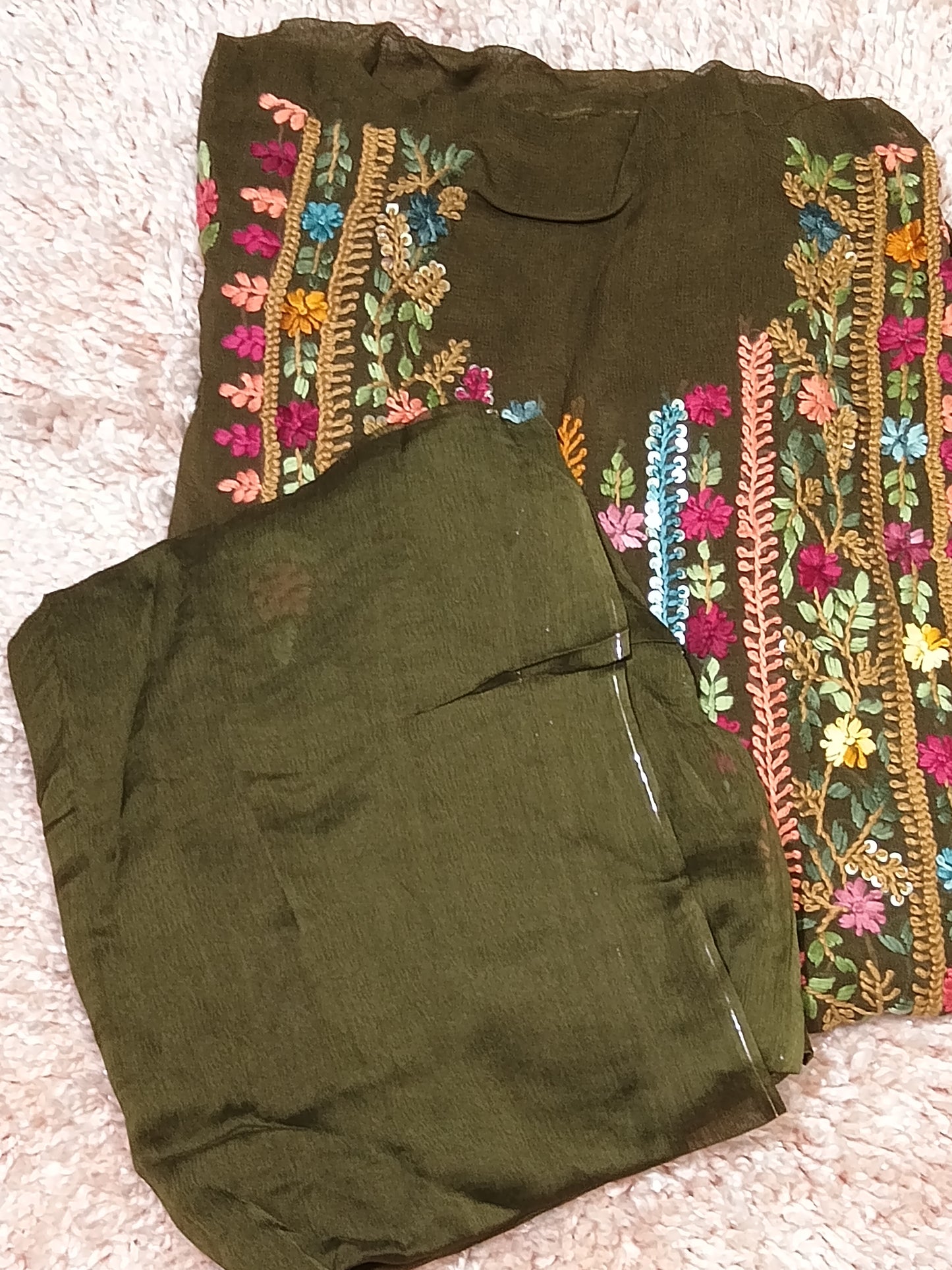 OFFER SALES UNSTITCHED SALWAR SUITS -  IHA 34657