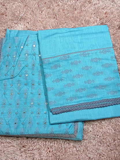 OFFER SALES UNSTITCHED SALWAR SUITS -  IHA 34509