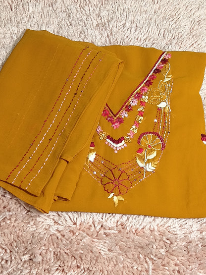 OFFER SALES UNSTITCHED SALWAR SUITS -  IHA 35464