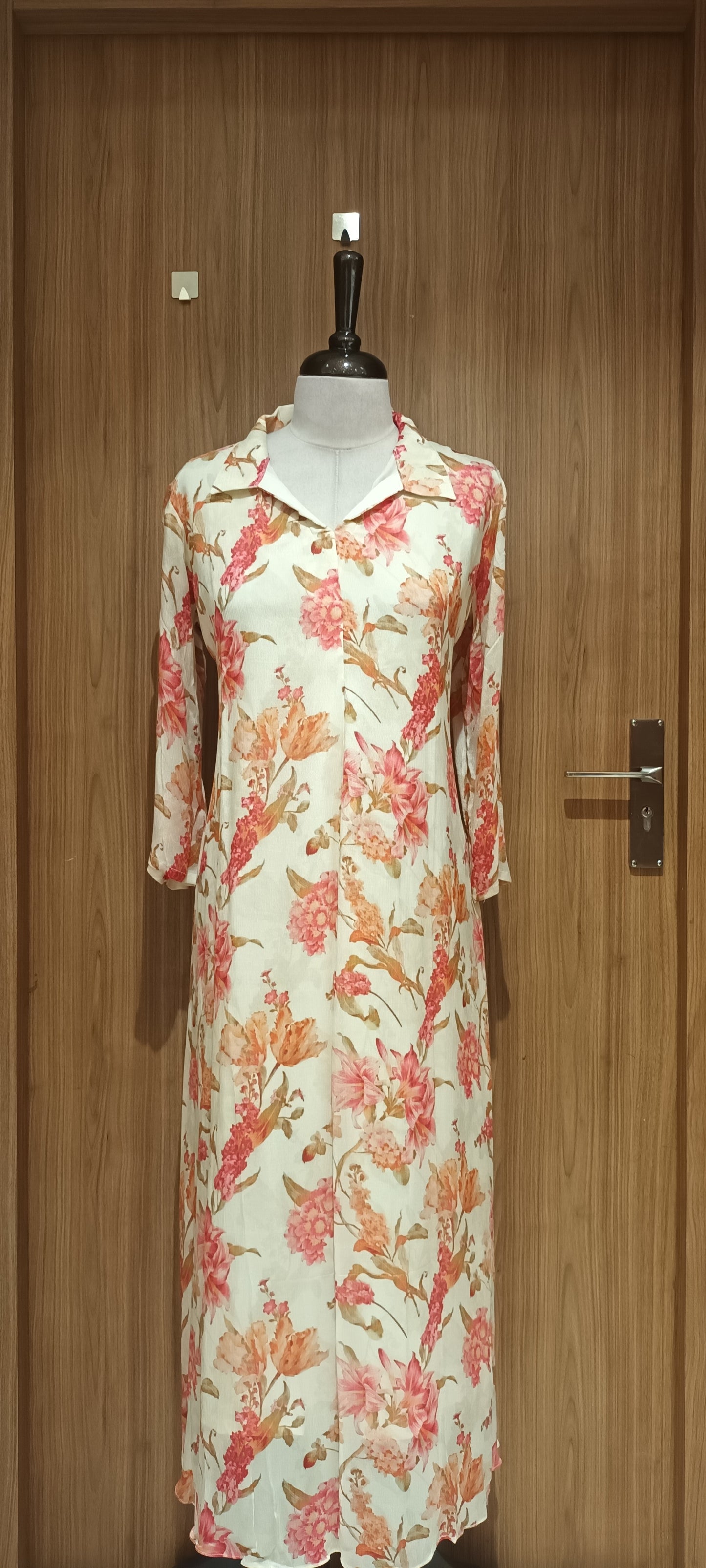 Platinum Chiffon Readymade Kurtis – Iha Alappuzha Collection – IHA 27116