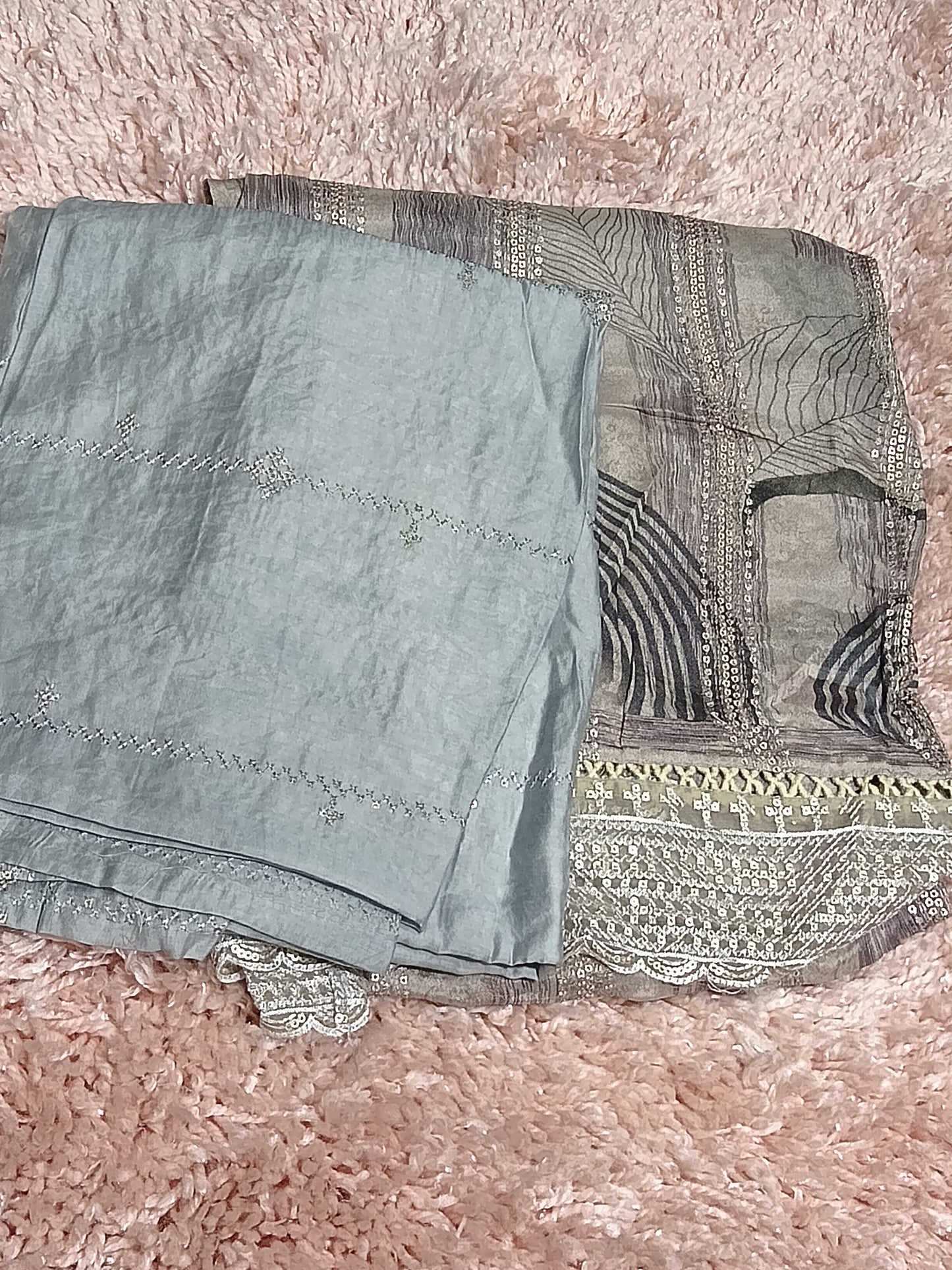 OFFER SALES UNSTITCHED SALWAR SUITS -  IHA 34827