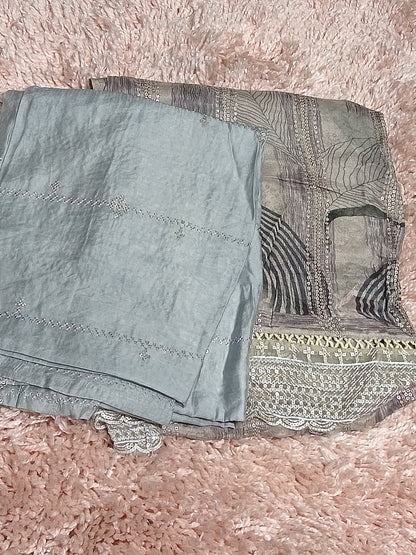 OFFER SALES UNSTITCHED SALWAR SUITS -  IHA 34827