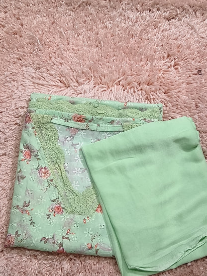 OFFER SALES UNSTITCHED SALWAR SUITS -  IHA 34509