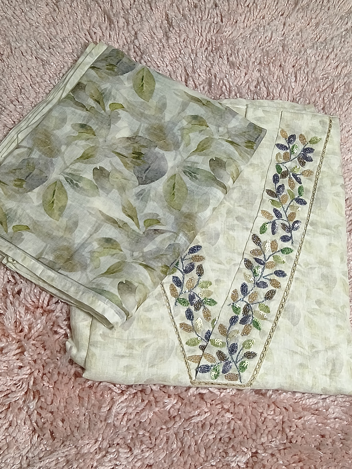 OFFER SALES UNSTITCHED SALWAR SUITS -  IHA 35459