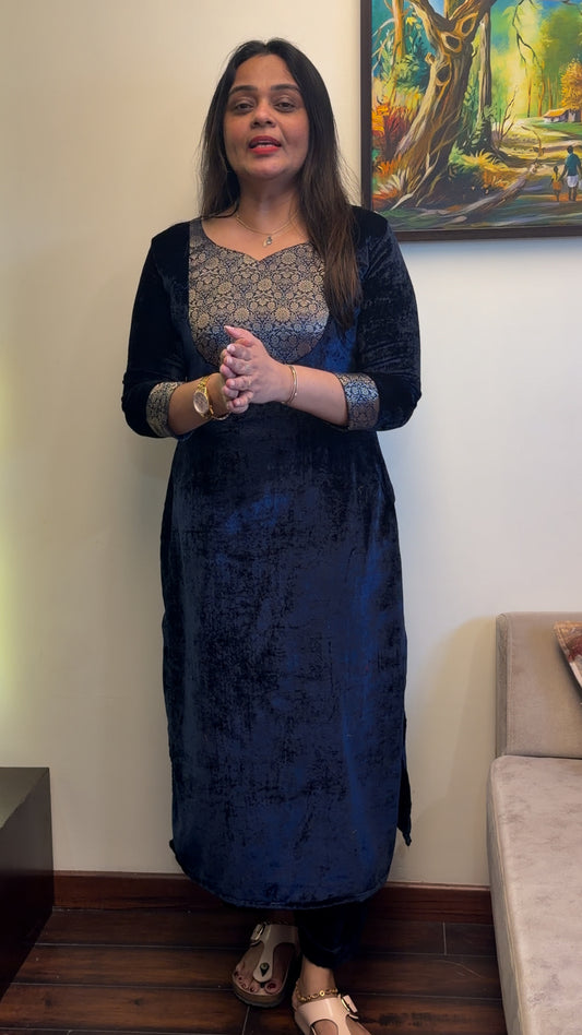 FORWARD VELVET TOP AND BOTTOM - IHA 29370