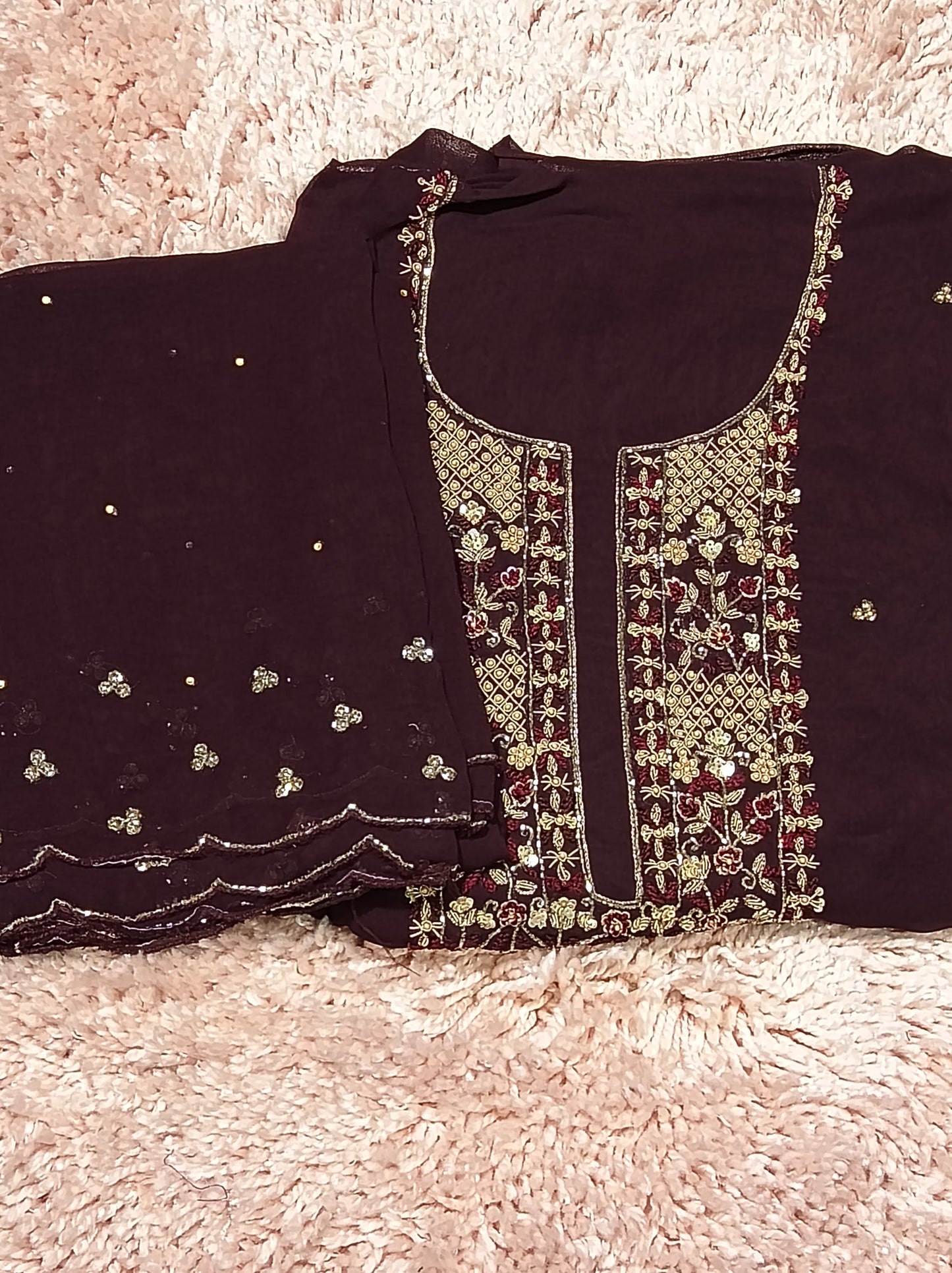 OFFER SALES UNSTITCHED SALWAR SUITS -  IHA 34638