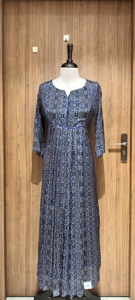 Platinum Chiffon Readymade Kurtis – Iha Alappuzha Collection – IHA 27116